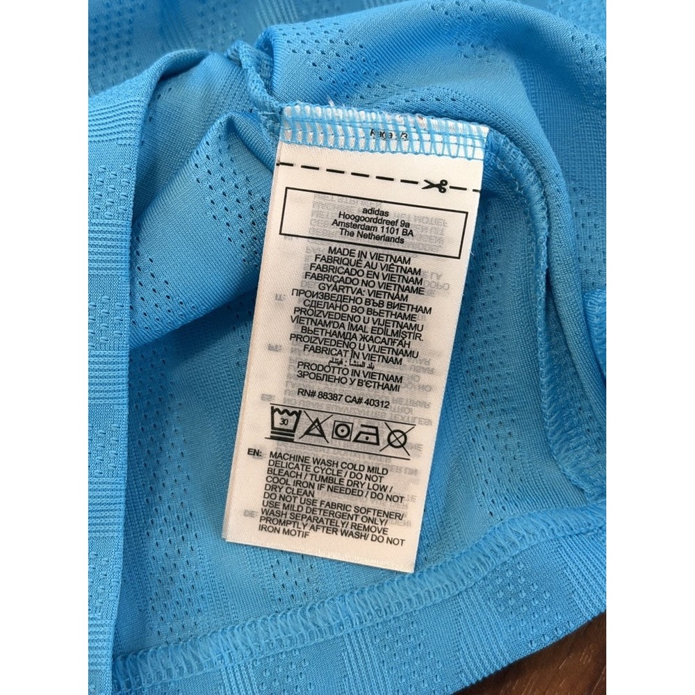 adidas Tennis Climacool+ AIRCHILL FreeLift Tee Sports Top Slim Fit Men's Small S - Picture 10 of 10